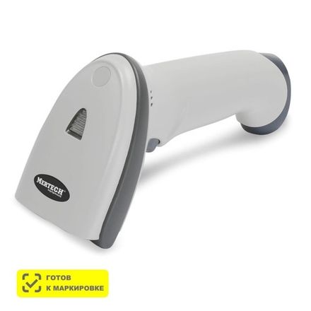 Проводной сканер штрих-кода Mertech 2210 P2D SUPERLEAD USB White
