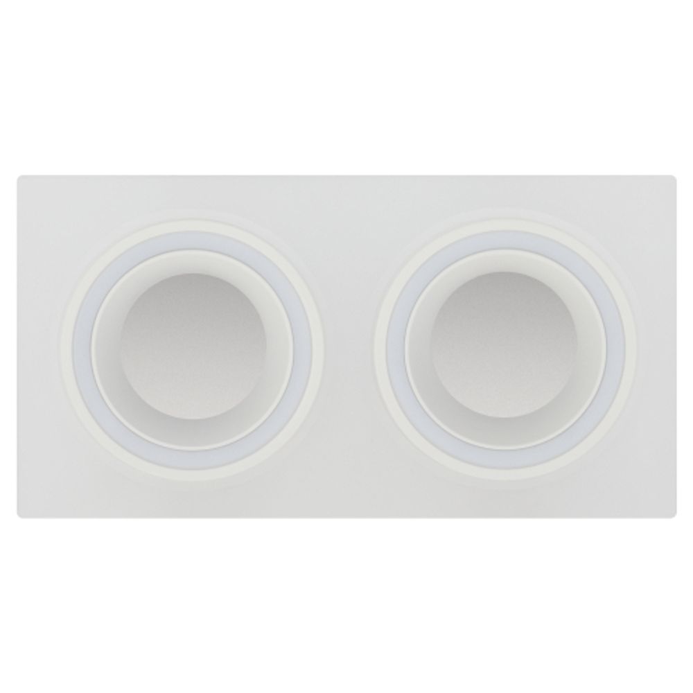 Встраиваемый светильник декоративный ЭРА DK92 WH MR16/GU5.3 белый | Декоративные встраиваемые светильники