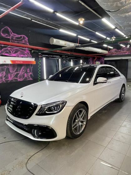 Пленка перламутровая белая матовая Ceramic White Carbins