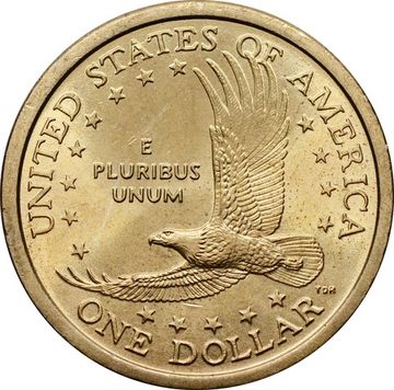 1 доллар (dollar) 2000 P США «Сакагавея»