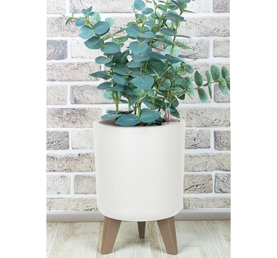 Кашпо ФЛОРИАН высокое с автополивом на ножках D250 мм 11л М3157