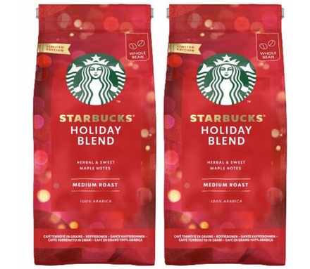 Кофе в зернах Starbucks Holiday Blend 190 г*2