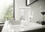 Смеситель для раковины Hansgrohe Finoris 76063700 белый матовый