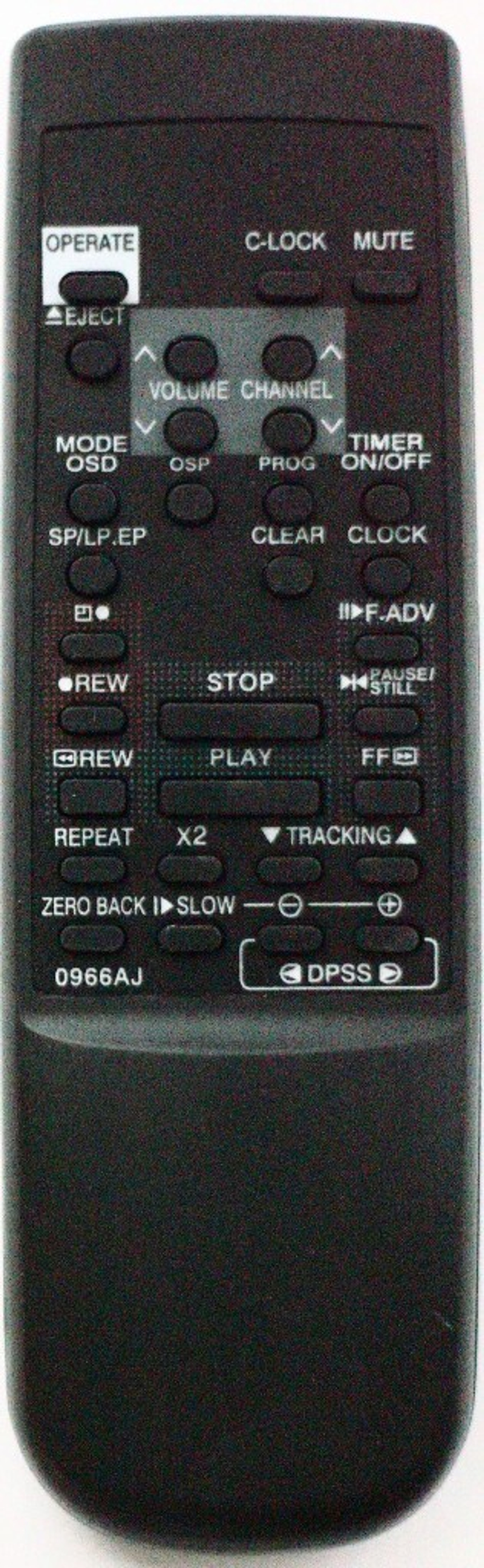 Пульт ДУ для SHARP G0966AJ VCR