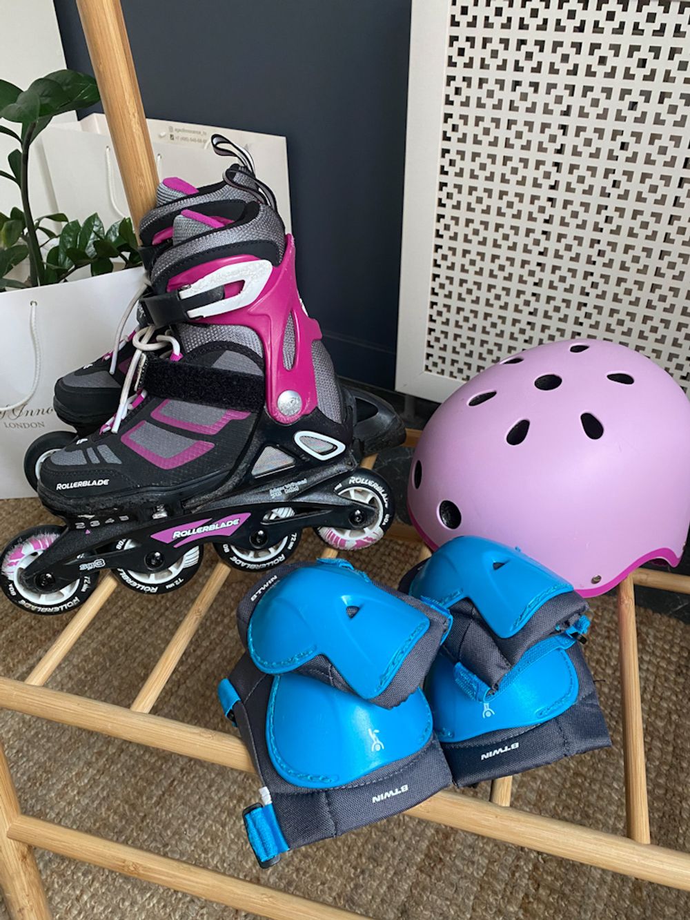 Ролики Rollerblade и защита, 36,5