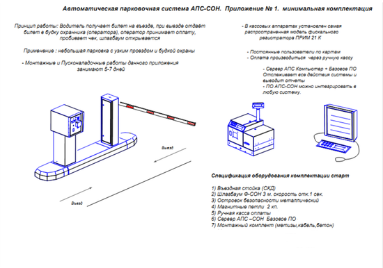 Минимальная комплектация