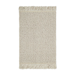 Ковер из переработанного пластика бежевого цвета из коллекции ethnic, 60х90 см