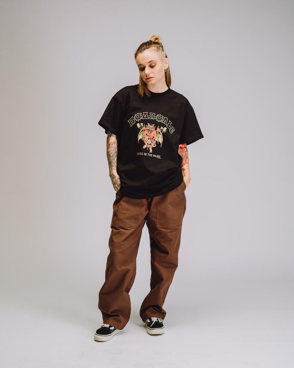 Футболка Подполье Still черная