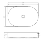 Раковина AltroBagno Eterno 001028 BrAn из нержавеющей стали