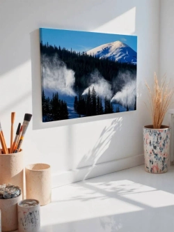 Картина на стену 40 X 50 Зимние горы