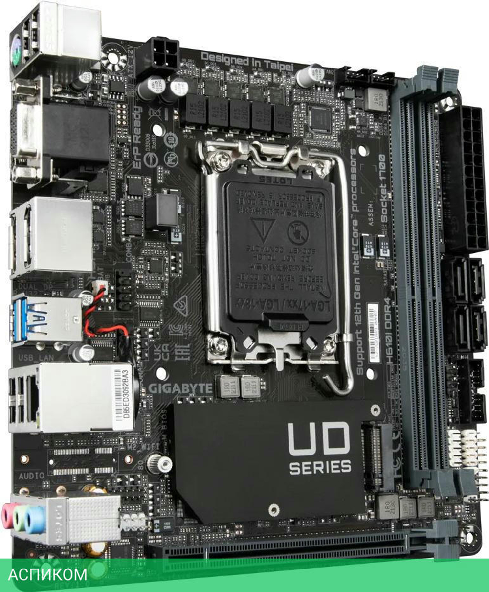 Материнская плата GigaByte H610I DDR4