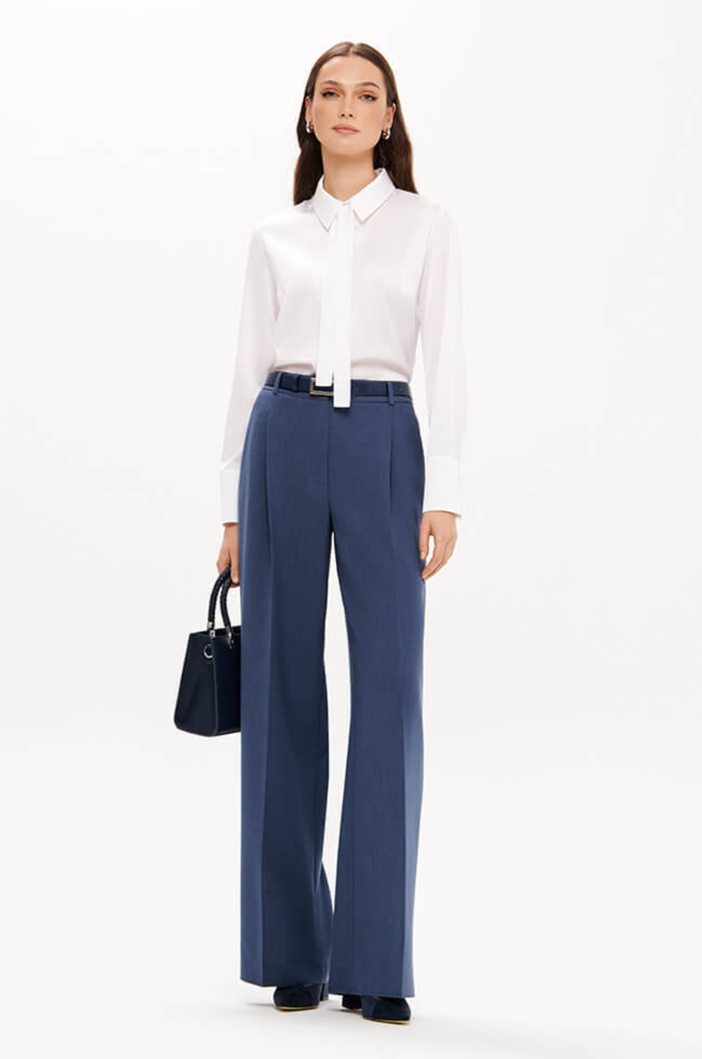 23346 Блузка женская (молочный)