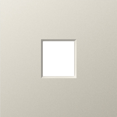 Накладка 1-я для розеток RJ45, TV, SAT, матовый кашемир, серия A07