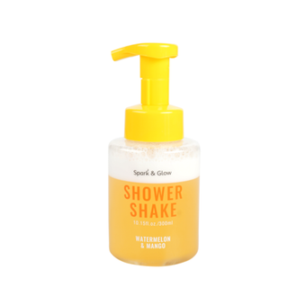 Гель-шейк для душа с ароматом арбуза и манго Spark&Glow Shower shake watermelon&mango, 300 мл