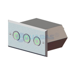 АД.02.3-01 Адаптер для трех сенсорных пьезокнопок ПК.01 пленка (прямоугольная лицевая)