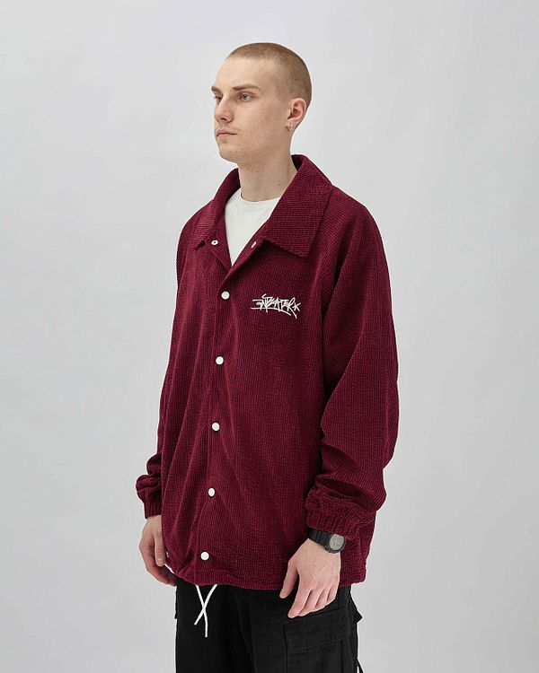 Куртка SS24 Coach Jacket Velvet Bordo - фото 5