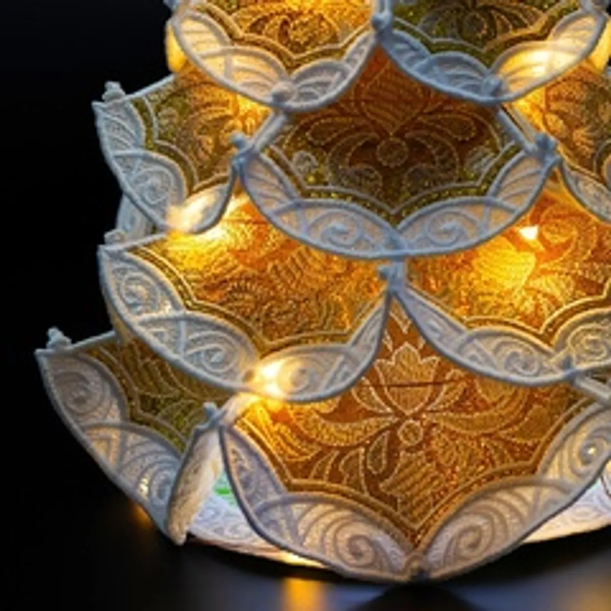 Ель королевская ночник золотая, 20 см