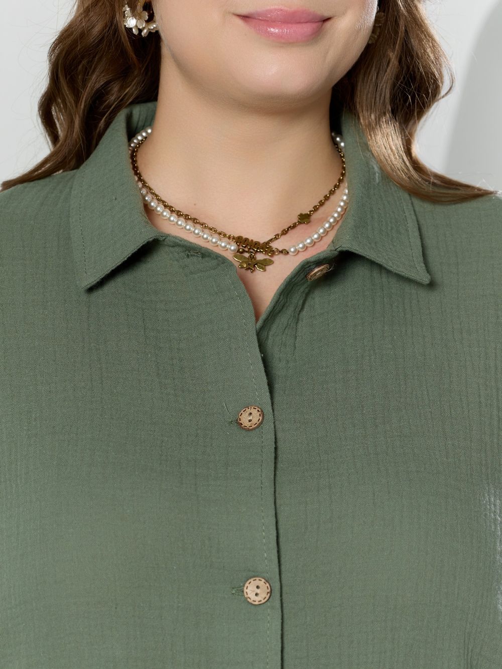 Платье Вуаль-5 Виотекс ХАКИ