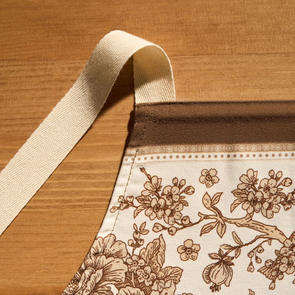 ФАРТУК "ROYAL GARDEN", 60Х70СМ ,100% ХЛОПОК,БЕЛЫЙ ,ТВИЛ,ПРОПИТКА