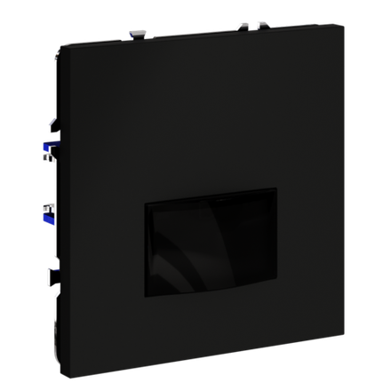 Датчик движения встраиваемый VOLTUM S70, (черный матовый)