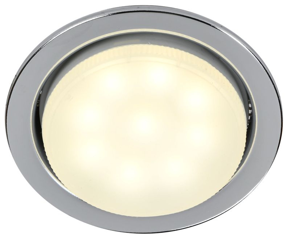 Светильник точечный GX53 встраив. хром. IEK LUVB0-GX53-1-K23