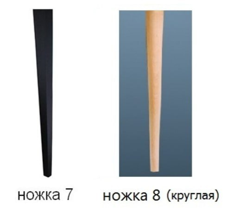 Стол обеденный Арека ПР (бук/тон 1/тон подстолья шале/ножка 7) 80х120(160)