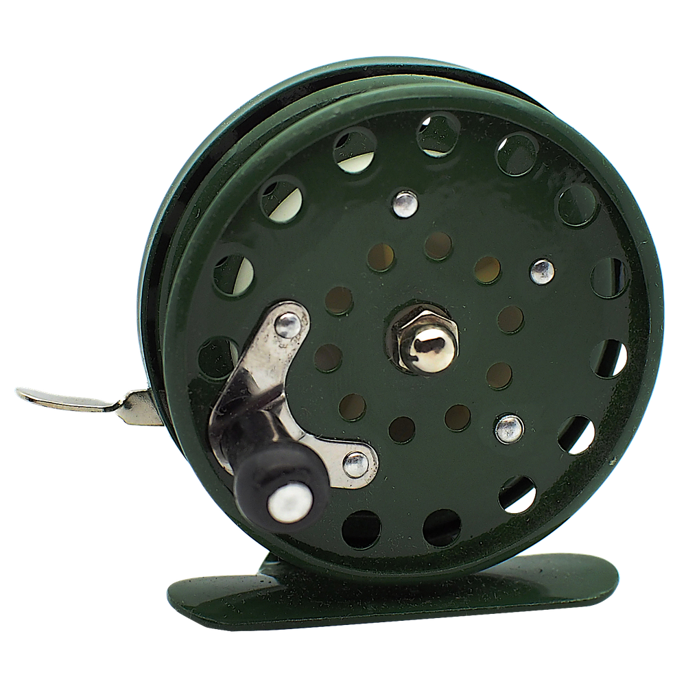 Катушка инерционная Kaida 808 65мм 0.18мм-150м 90г цвет Ассорти