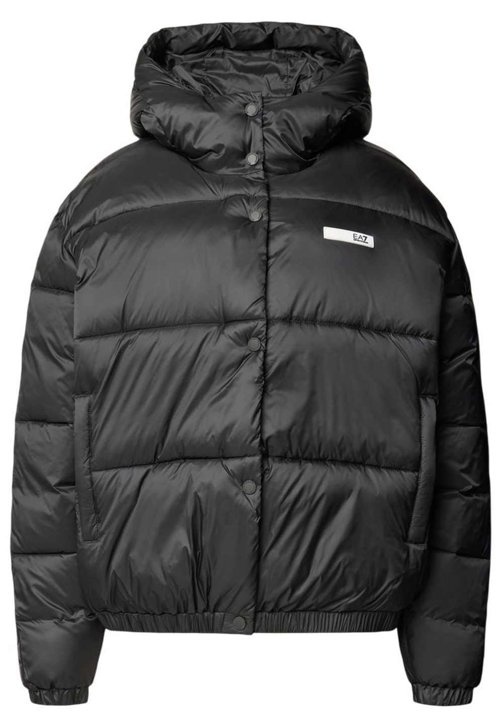 Женская теннисная куртка EA7 Ventus7 Dynamic Athlete Hooded - black