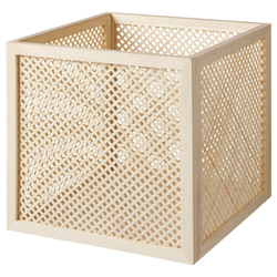 IKEA VÄLTNING  (ИКЕА ВÄЛТНИНГ)  -  Контейнер, натуральный, 33x33x31 см