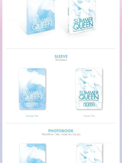 Альбом BRAVE GIRLS - SUMMER QUEEN 5th Mini Album 2 Version SET