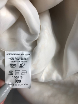 Платье Aleksandra Kazakova блестящее, маркировка XS, визуально на 42 размер, новое