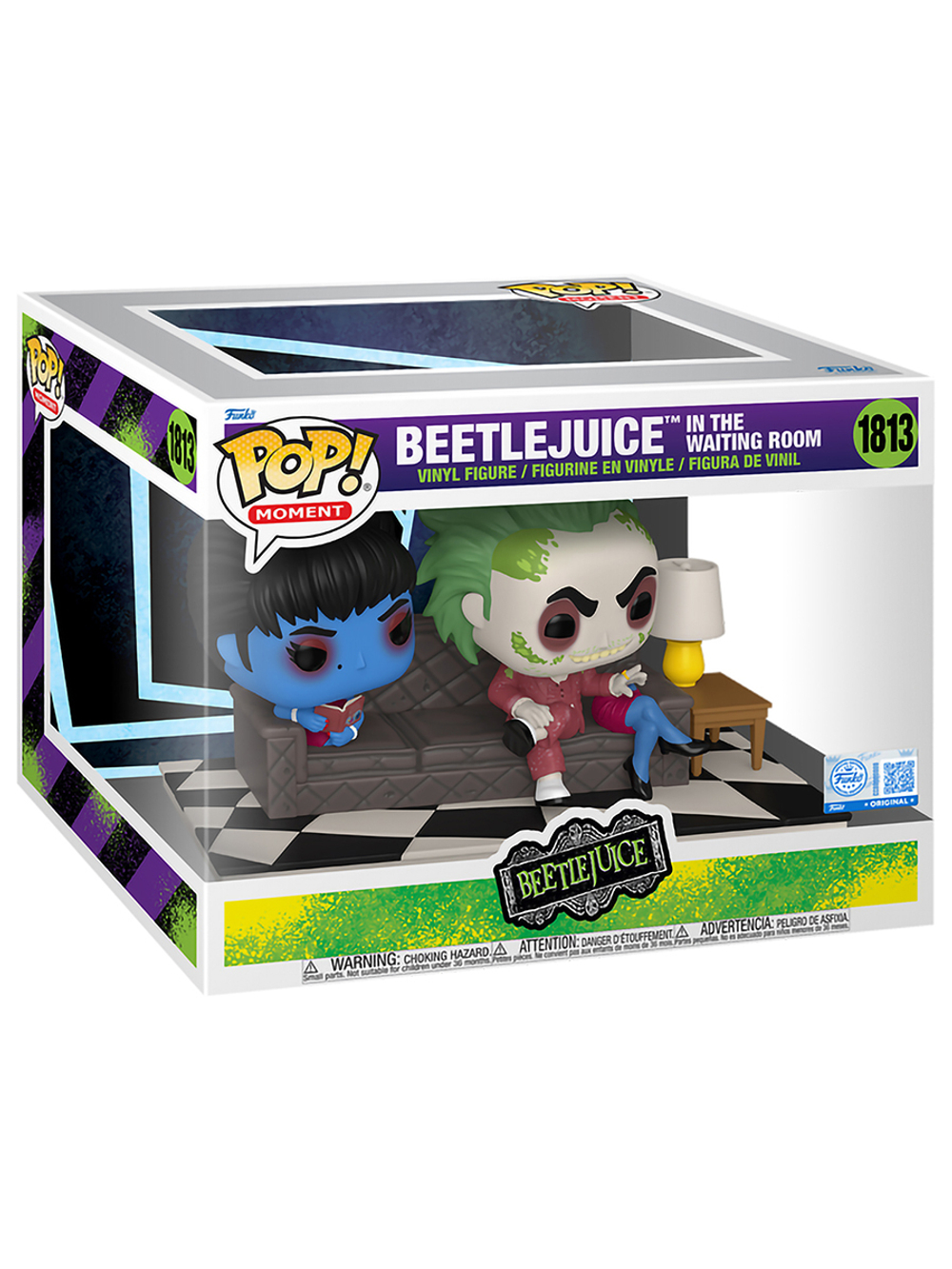 Фигурка Funko POP! Moment Beetlejuice Beetlejuice in the Waiting Room (Exc) (1813) 87196