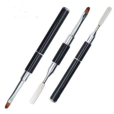 Кисть для полигеля BeautyPro Арт.108135 с металлической лопаткой