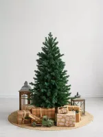 Искусственная узкая елка «Леман» (Литая+пвх) от 1,2 м до 2,1 м