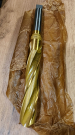 Сверло зенкер по металлу с коническим хвостовиком Морзе 30х290х170мм DIN345 HSSE-Co5 KM2 TiN