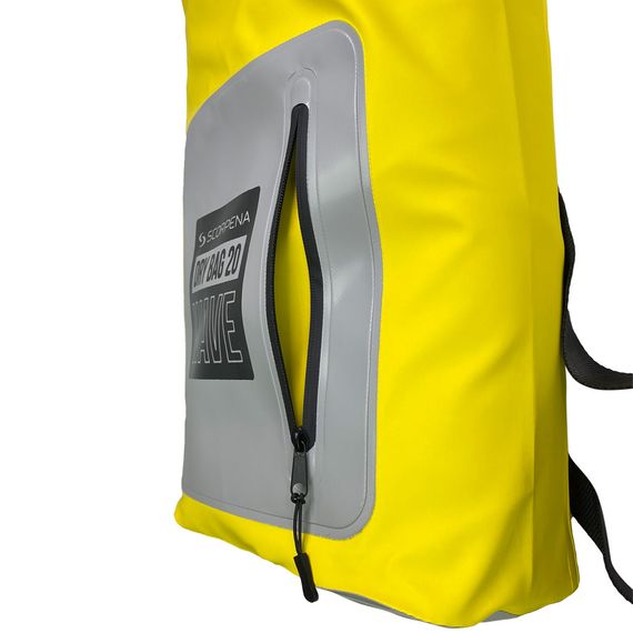 Герморюкзак Scorpena Wave 20 л желтый