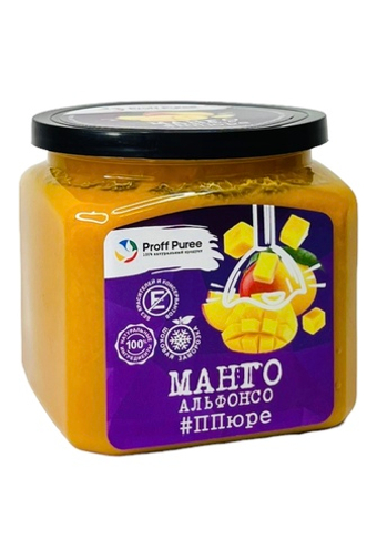 Пюре замороженное Манго Proff Puree 500 г