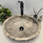 Раковина из оникса Erozy Grey EO-62230 51*40*15 0096