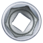 KING TONY (633538M) Головка торцевая стандартная шестигранная 3/4", 38 мм