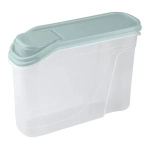 Емкость для сыпучих продуктов 1,5 л (микс 3) (бежевый/светло-голубой)