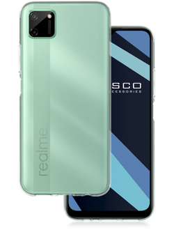 Чехол ROSCO для realme C11 оптом (арт. RM-C11-TPU-TRANSPARENT)
