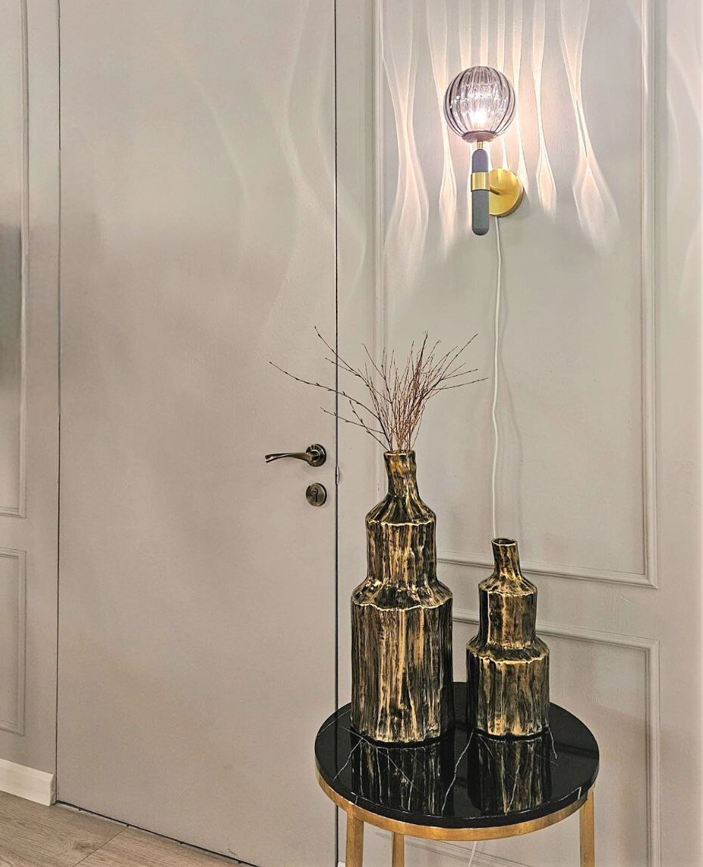 Ваза Brown Tree grain bottle