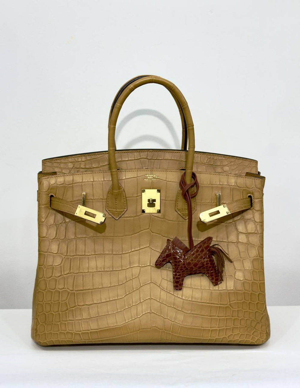 Сумка Hermes из кожи крокодила 35 см, арт. 466224322