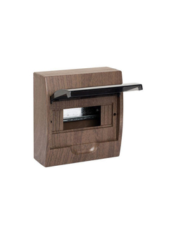 Щит ЩРН-П-8 IP41 темное дерево PROxima EKF pb40-n-8-dark