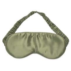 Маска для сна из натурального шелка мятного цвета из коллекции essential