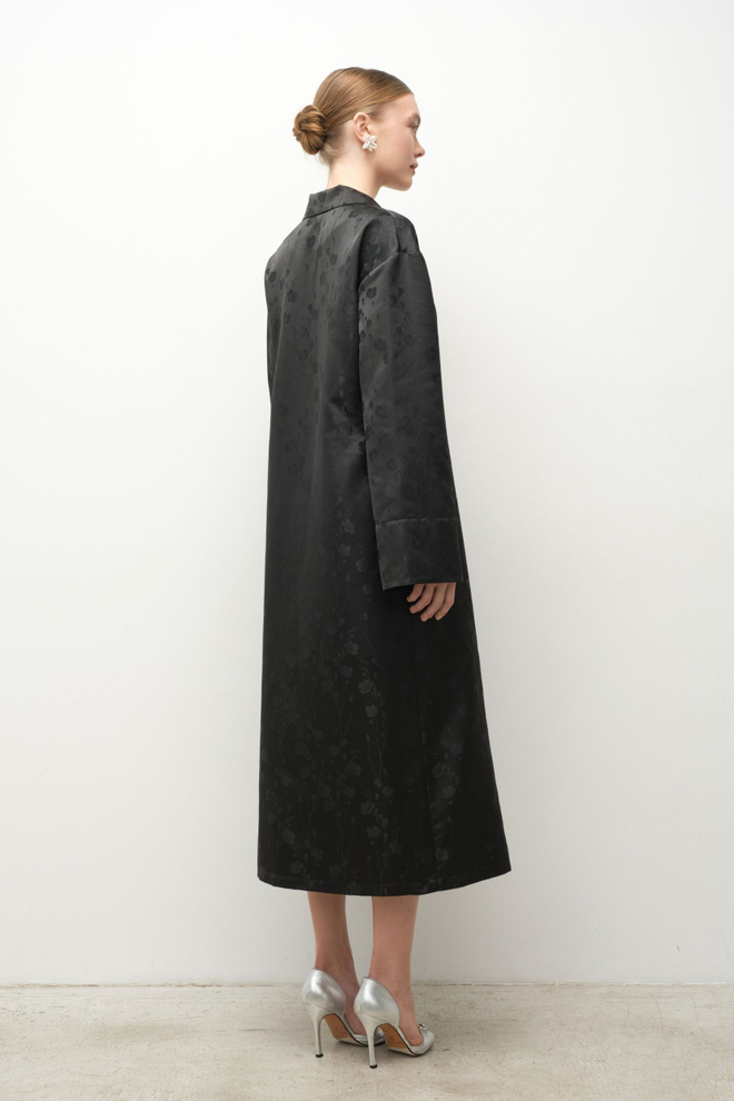 Платье кимоно в цветы