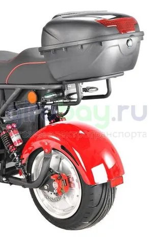 Электроскутер CityCoco WHITE SIBERIA PRO MAX 3950W (Красный) фото 13 фото №18