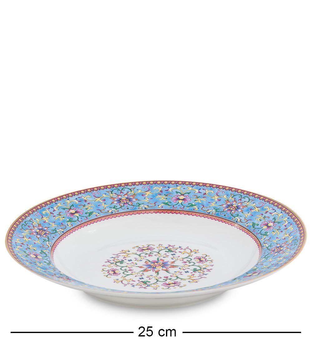 Pavone JK-174 Столовый сервиз 27 пр. на 6 перс. «Арабески» (Arabesca Blue  )