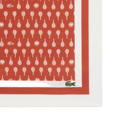 Теннисная бандана Lacoste Roland-Garros Edition Print Scarf- brown