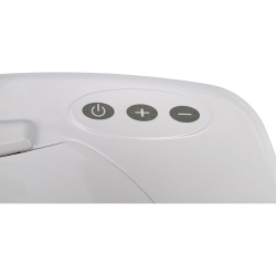 Rexant 31-0513 Лупа на струбцине REXANT, квадратная, 5D, с подсветкой 60 SMD LED, сенсорный регулятор яркости, белая